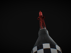 mercury redstone 3D-Modell