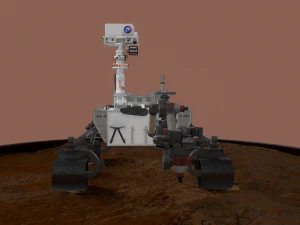 curiosity - mars rover 3D Model