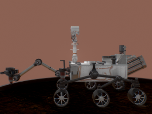 curiosity - mars rover 3D-Modell
