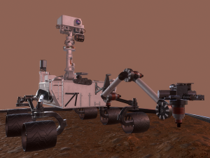 curiosity - mars rover 3D-Modell