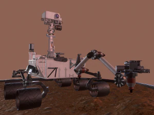 curiosity - mars rover 3D Model