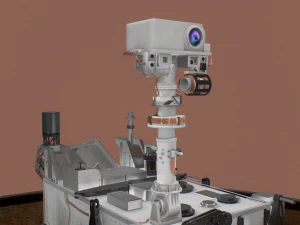 curiosity - mars rover 3D Model