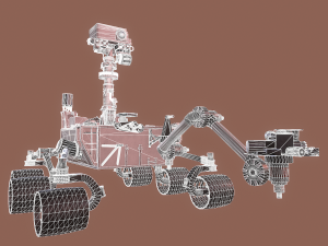 curiosity - mars rover 3D-Modell