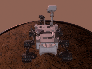 curiosity - mars rover 3D-Modell