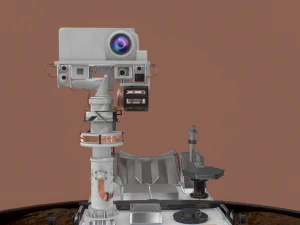curiosity - mars rover 3D Model