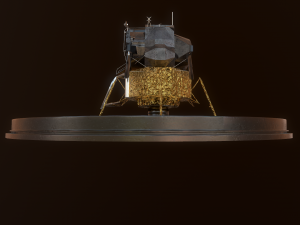 Lunar module - lem - apollo program 3D Model
