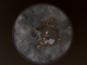 Lunar module - lem - apollo program 3D Model