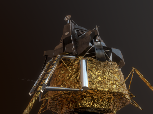 Lunar module - lem - apollo program 3D Model