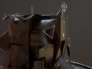 Lunar module - lem - apollo program 3D Model