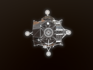 Lunar module - lem - apollo program 3D Model