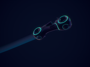 light cycle tron Model 3D