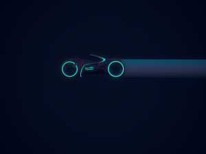 light cycle tron Model 3D