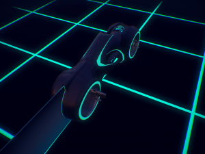 light cycle tron Model 3D