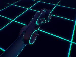 light cycle tron 3D Model