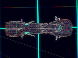 light cycle tron Model 3D