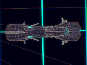 light cycle tron 3D Model