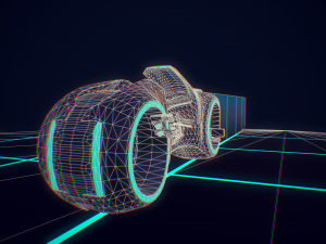 light cycle tron Model 3D