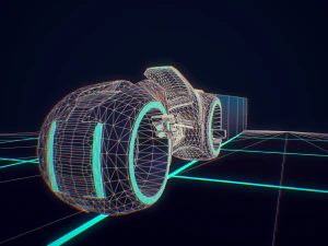 light cycle tron 3D Model