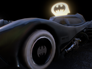 batmobile 1989 3D Model