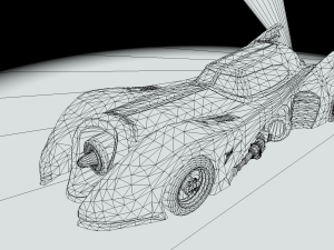 batmobile 1989 3D Model