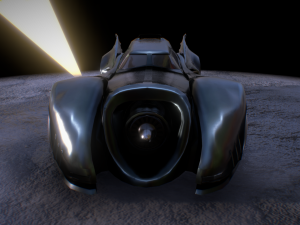 batmobile 1989 3D Model