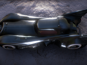batmobile 1989 3D Model