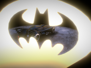 batmobile 1989 3D Model