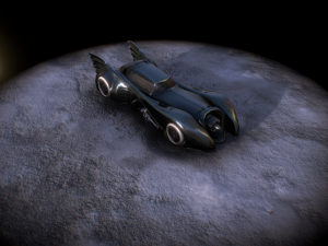batmobile 1989 3D Model
