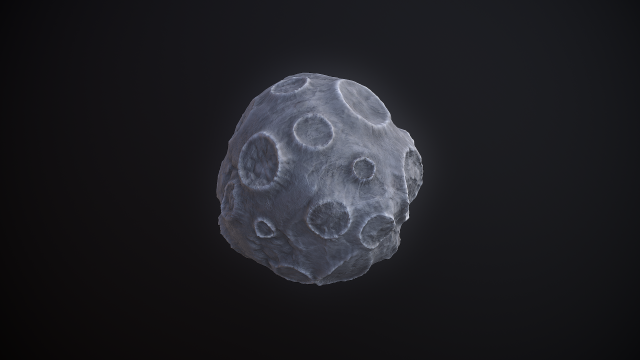 moon toon 3D मॉडल .c4d .max .obj .3ds .fbx .stl .blend