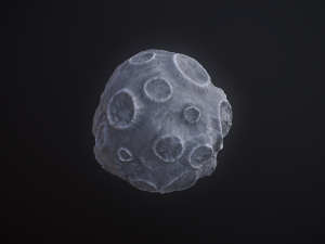 moon toon Modelo 3D