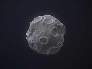moon toon 3D मॉडल