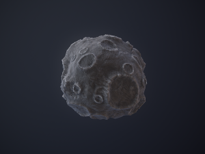 moon toon 3D मॉडल