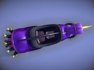 wacky races - the mean machine 3D Model