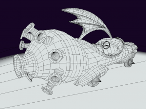 wacky races - the mean machine 3D Model