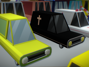 vehicles lowpoly pack Modelo 3D