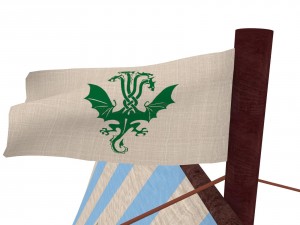 viking ship Model 3D