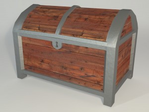 treasure chest 3Dモデル