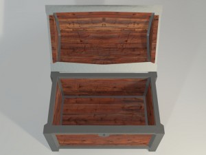 treasure chest 3D 模型