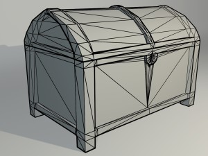 treasure chest 3D 模型