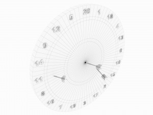3d dartboard and darts 3D Model