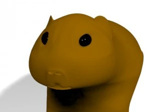 groundhog 3D Model