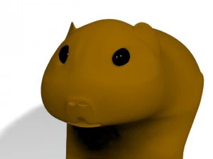 groundhog uvw 3D Model