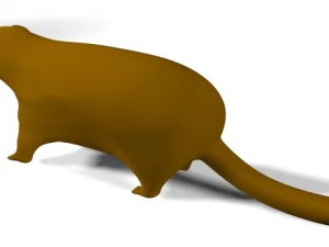 groundhog uvw 3D Model