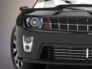 camaro convertible car 3D Model