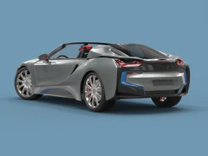 convertible sport car 3D Model