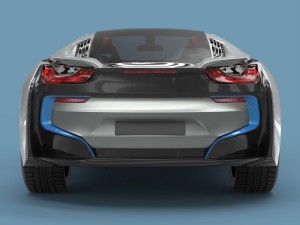 convertible sport car Model 3D