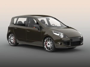 hatchback car 3D Model