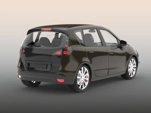 hatchback car 3D Model