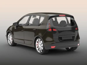 hatchback car 3D Model