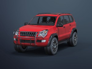 off road car Modelo 3D